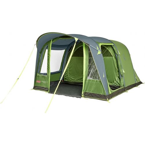 콜맨 Coleman Unisex - Adult Weathermaster 4 Air Tent, Green/Grey, 4 Person