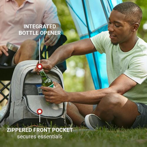 콜맨 Coleman Backroads Series Cooler Bag, Soft Sided Cooler, Leakproof Insulated Soft Cooler, Lunch Bag, Beach Cooler Bag, Camping Cooler, Picnic Cooler Bag