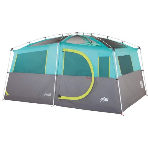 콜맨 Coleman Tenaya Lake Lighted Fast Pitch Cabin Tent