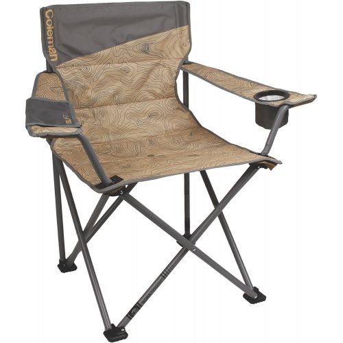 콜맨 Coleman Big-N-Tall Quad Camping Chair