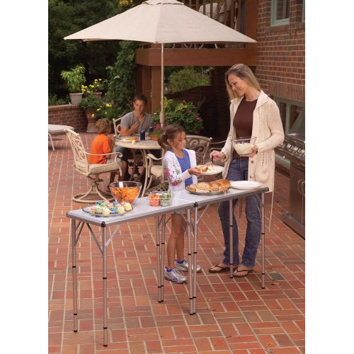 콜맨 Coleman Folding Table 4-in-1 Pack-Away Camping Table