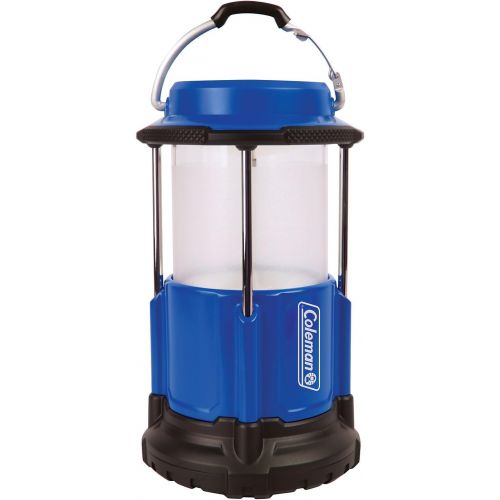 콜맨 Coleman Battery Lock Pack-Away Electric Lantern, One Size, Blue