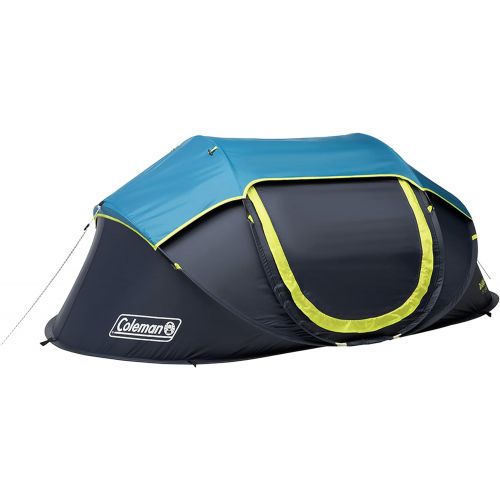 콜맨 Coleman Pop-Up Camping Tent with Dark Room Technology