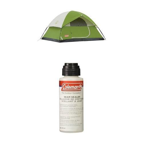 콜맨 Coleman Sundome 4 Person Tent (Green and Navy color options)