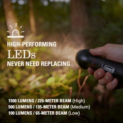 콜맨 Coleman Classic Recharge LED Flashlight