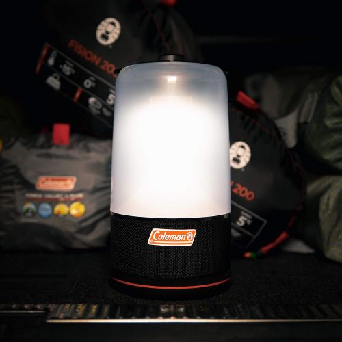 콜맨 Coleman Black 360 Light & Sound Lantern with Bluetooth Speaker