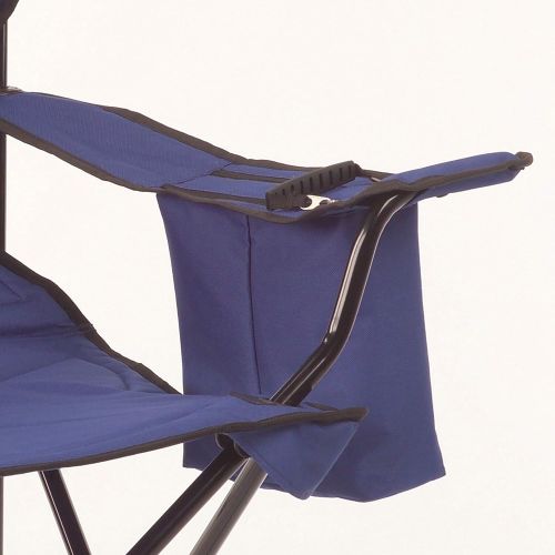 콜맨 Coleman Portable Camping Quad Chair with 4-Can Cooler