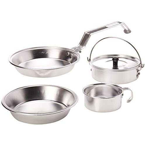 콜맨 Coleman Camping Cookware | 5-Piece Aluminum Nesting Mess Kit