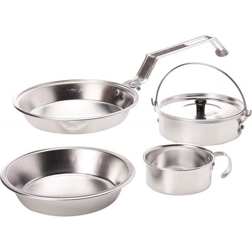 콜맨 Coleman Camping Cookware | 5-Piece Aluminum Nesting Mess Kit