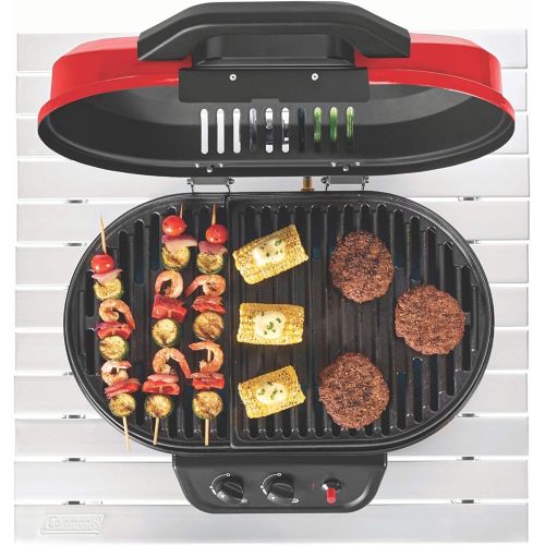 콜맨 Coleman Gas Grill Portable Propane Grill for Camping & Tailgating