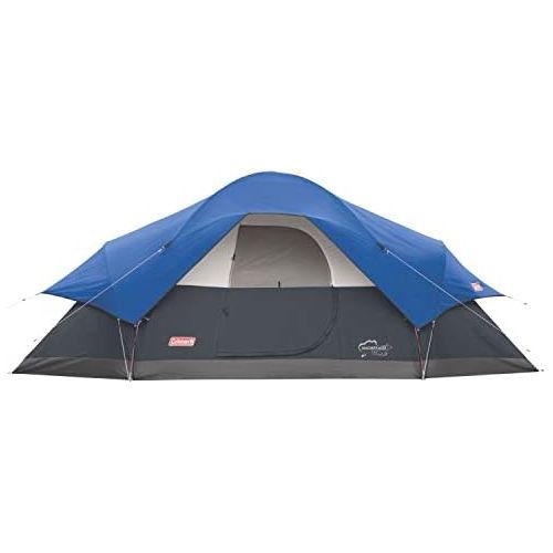 콜맨 Coleman 8-Person Tent for Camping Red Canyon Car Camping Tent