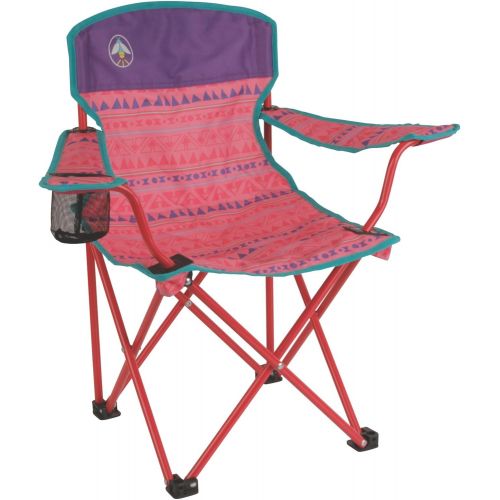 콜맨 Coleman Kids Quad Chair, Pink