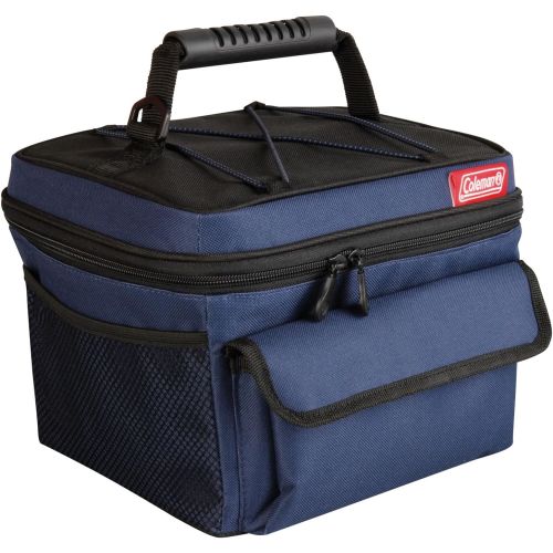 콜맨 Coleman C006 Soft 9 Can Man Cooler, Blue/Black