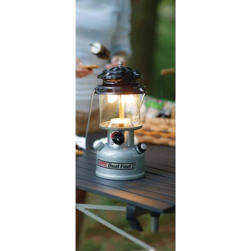 콜맨 Coleman Premium Dual Fuel Lantern with Hard Carry Case