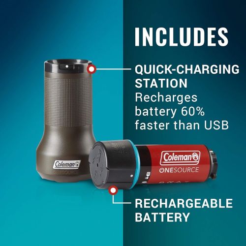 콜맨 Coleman OneSource Rechargeable Battery Pack and Charger
