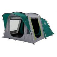 Coleman Tent Oak Canyon 4, 4 Person Family Tent with Blackout Bedroom Technology, 4 Man Camping Tent with 2 Extra Dark Sleeping Cabins, 100 Percent Waterproof, Easy to Pitch