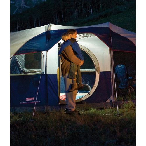 콜맨 Coleman Elite Sundome 6 Person Tent with LED Light System