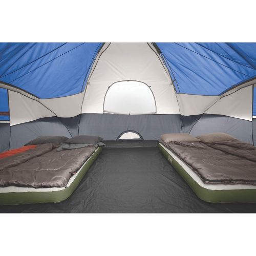콜맨 Coleman 8-Person Tent for Camping | Red Canyon Car Camping Tent