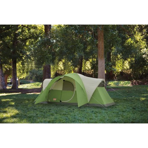 콜맨 Coleman 8-Person Tent for Camping | Montana Tent with Easy Setup