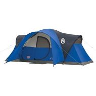 Coleman Camping Tent 8 Person Montana Cabin Tent with Hinged Door