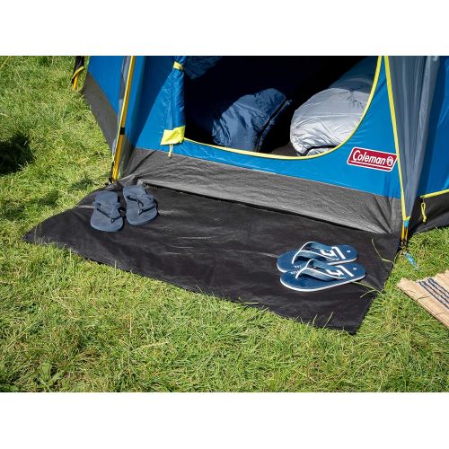 콜맨 Coleman Tent Octago, 3 Man Tent Ideal for Camping in The Garden, Dome Tent, Waterproof 3 Person Camping Tent with Sewn-in Groundsheet