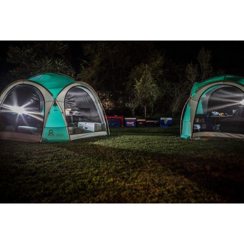 콜맨 Coleman Event Dome Gazebo, Sturdy Party Tent with Steel Rods, Gazebo, Event Tent, Sun Protection SPF 50+