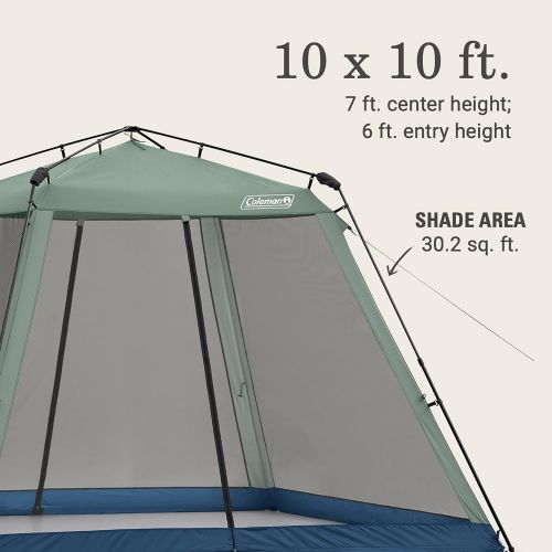 콜맨 Coleman Screen Tent?Skylodge 10 x 10 Instant Screen Canopy Tent