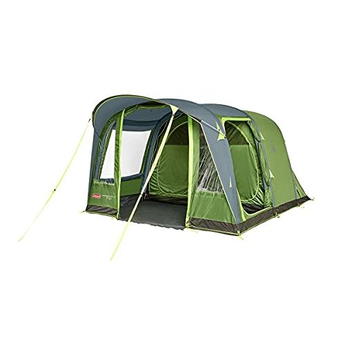 콜맨 Coleman Unisex - Adult Weathermaster 4 Air Tent, Green/Grey, 4 Person