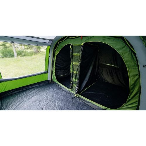 콜맨 Coleman Unisex - Adult Weathermaster 4 Air Tent, Green/Grey, 4 Person