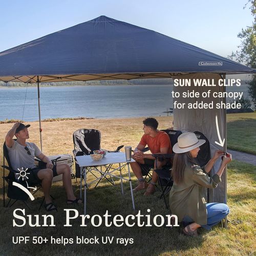 콜맨 Coleman Shade Canopy?Oasis Lite 10 x 10 Canopy Tent with Sun Wall