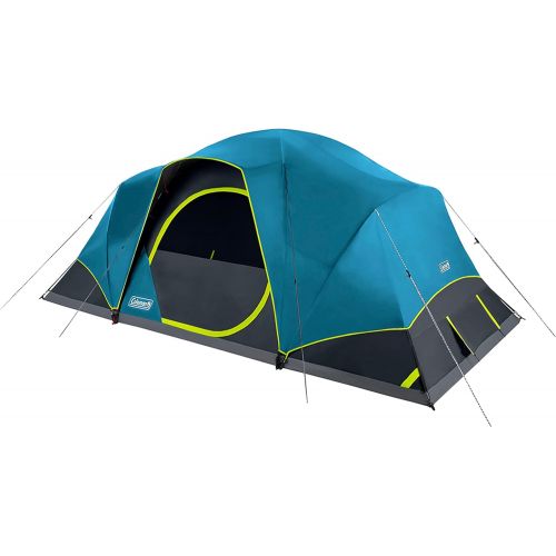 콜맨 Coleman Skydome Camping Tent?XL 10-Person Camping Tent with Dark Room Technology