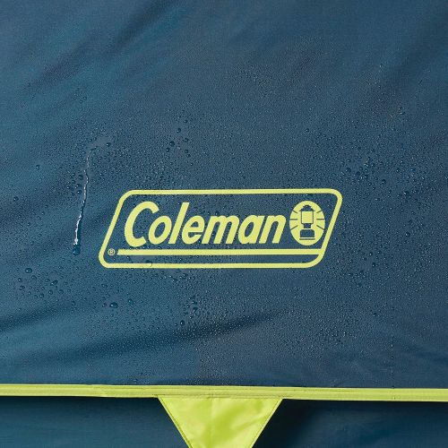 콜맨 Coleman Camping Tent 6-Person Dark Room Dome Camping Tent with Fast Pitch Setup, Blue