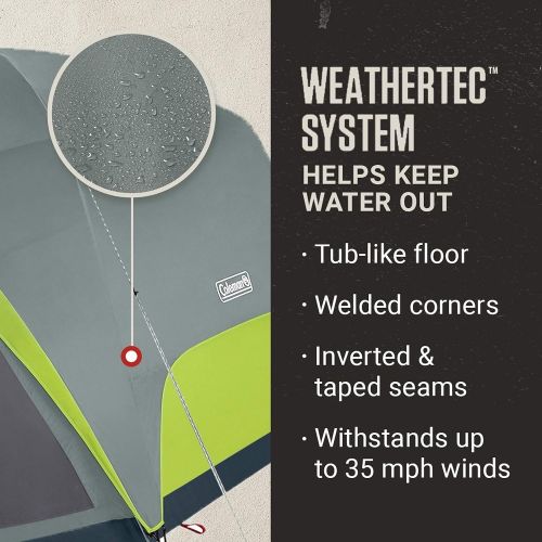 콜맨 Coleman Family-Tents Skydome w/Screen Room