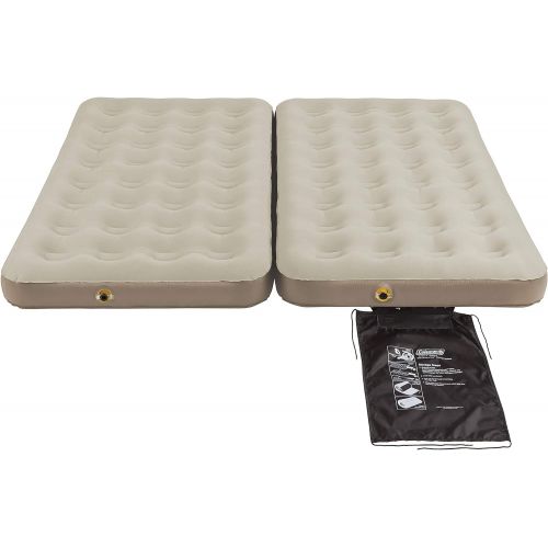 콜맨 Coleman EasyStay 4-N-1 Single High Airbed, Twin/King