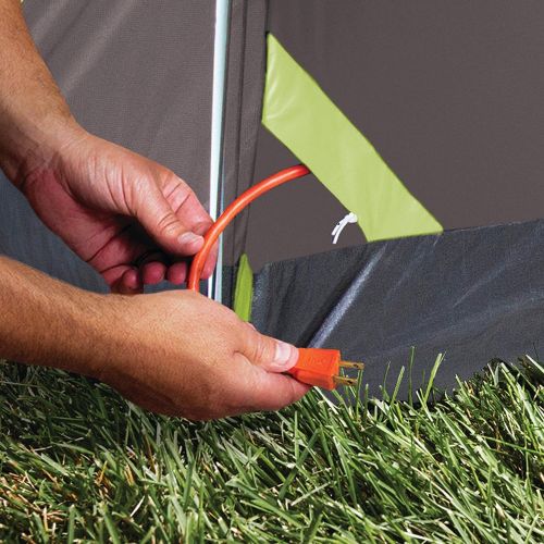 콜맨 Coleman Steel Creek Fast Pitch Dome Tent with Screen Room, 6-Person