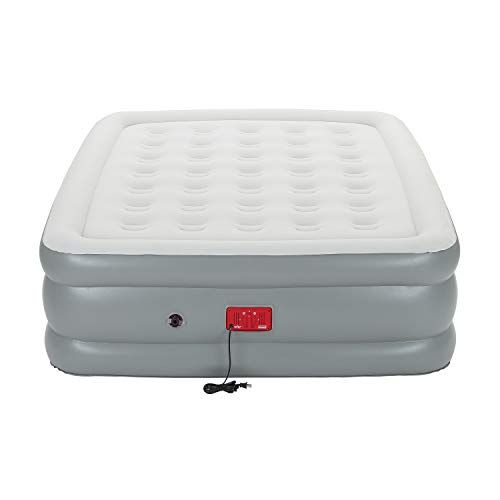 콜맨 Coleman Air Mattress with Built-in Pump | SupportRest Elite Double-High Inflatable Air Bed, Queen