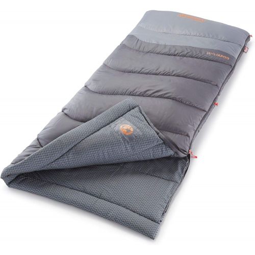 콜맨 Coleman 2000032331 Womens Cozyfoot 40-Degree Sleeping Bag Grey