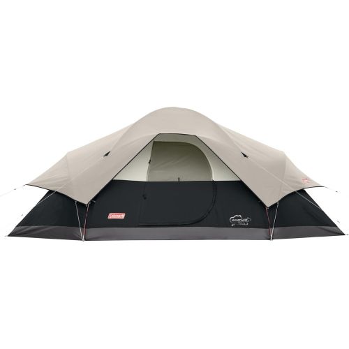 콜맨 Coleman 8-Person Tent for Camping Red Canyon Car Camping Tent