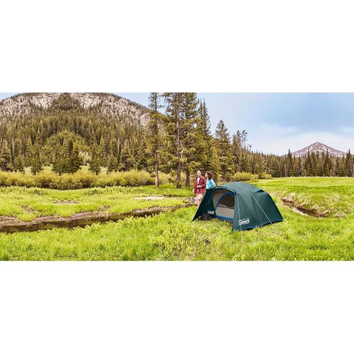 콜맨 Coleman Camping Tent Skydome Tent with Full Fly Vestibule