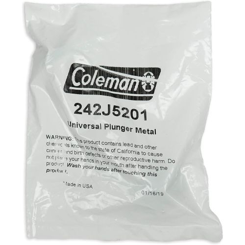 콜맨 Coleman Universal Plunger Metal Part #: 242J5201 ; 4 Inch Long Plunger Pump Repair Kit ; Compatible Stoves & Lanterns