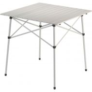 Coleman Outdoor Folding Table Ultra Compact Aluminum Camping Table, White
