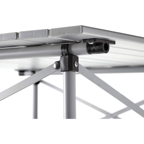 콜맨 Coleman Outdoor Folding Table Ultra Compact Aluminum Camping Table, White