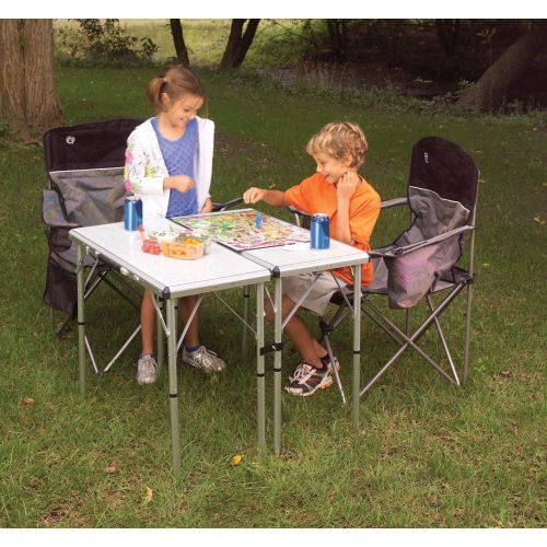 콜맨 Coleman Folding Table 4-in-1 Pack-Away Camping Table