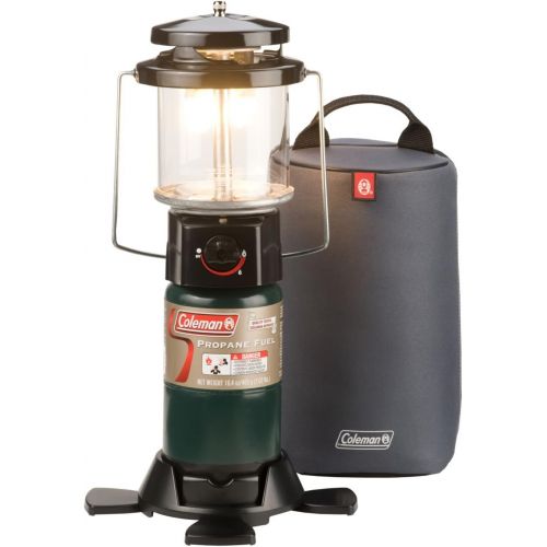 콜맨 Coleman Deluxe PerfectFlow Propane Lantern with Soft Carry Case