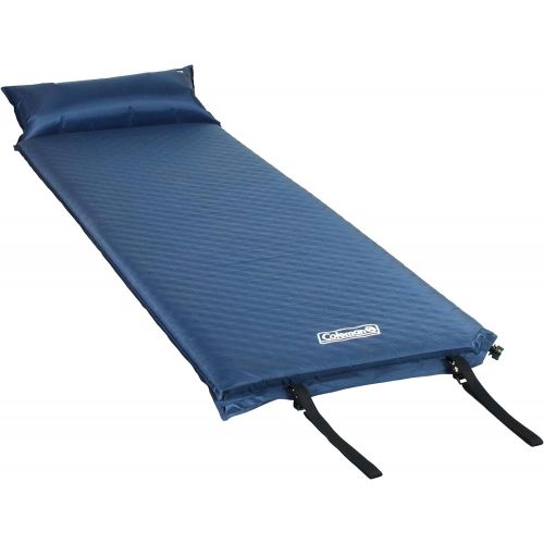 콜맨 Coleman Self-Inflating Camping Pad with Pillow , Blue