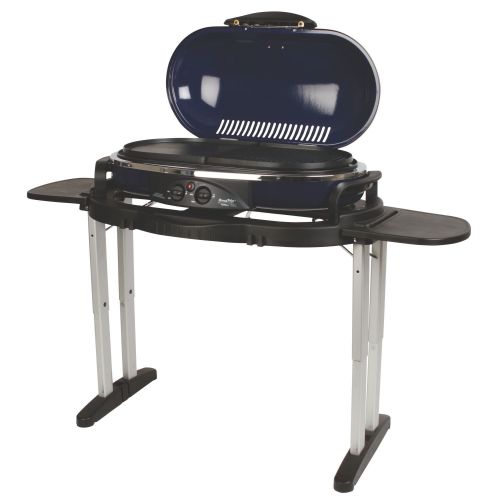 콜맨 Coleman RoadTrip LX Portable Stand Up Propane Grill, Black