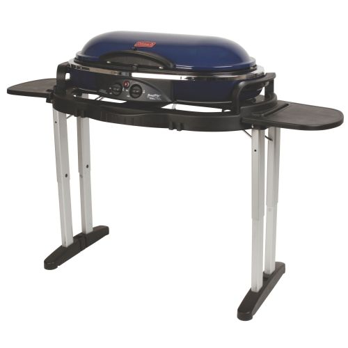 콜맨 Coleman RoadTrip LX Portable Stand Up Propane Grill, Black