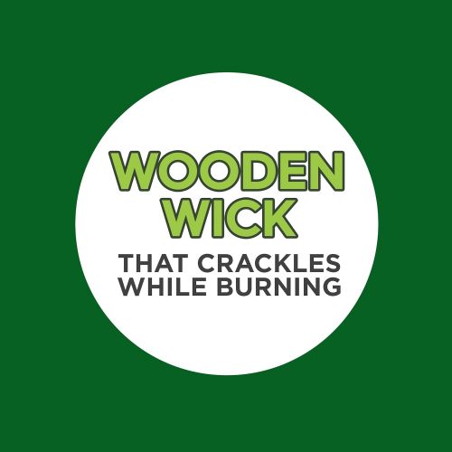 콜맨 Coleman Outdoors Coleman Scented Outdoor Citronella Candle with Wooden Crackle Wick - 6 oz