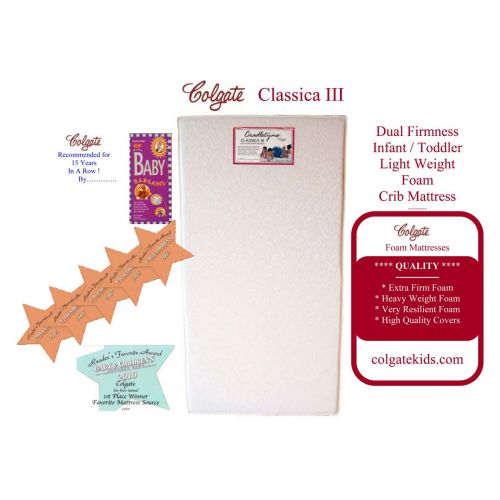  Colgate Classica III Dual Firmness Foam Crib Mattress