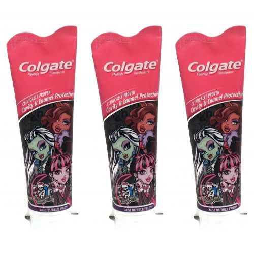  Colgate Kids Monster High Toothpaste - 4.6 Oz (Pack Of 3)